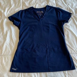Grey’s Anatomy Scrub Top - Navy Blue
